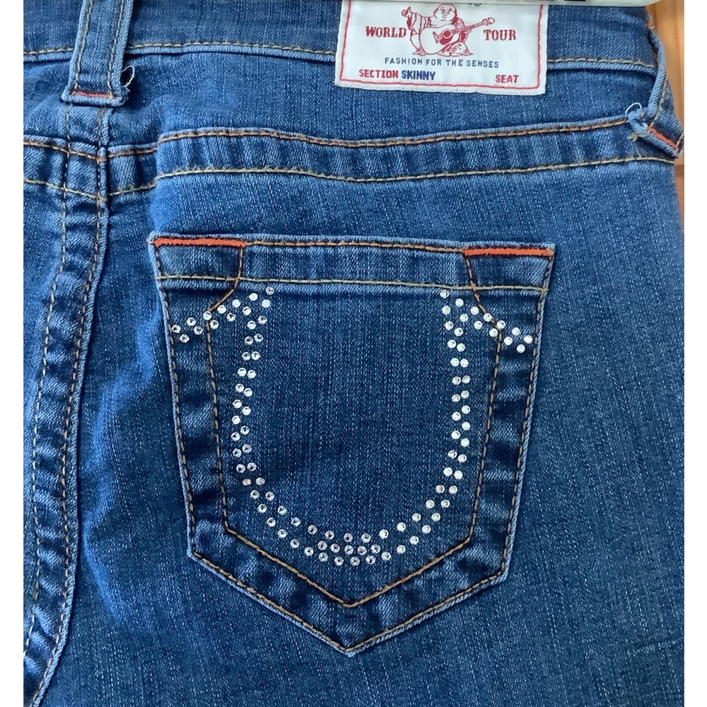 Swarovski crystals True Religion jeans - Picture 3 of 4